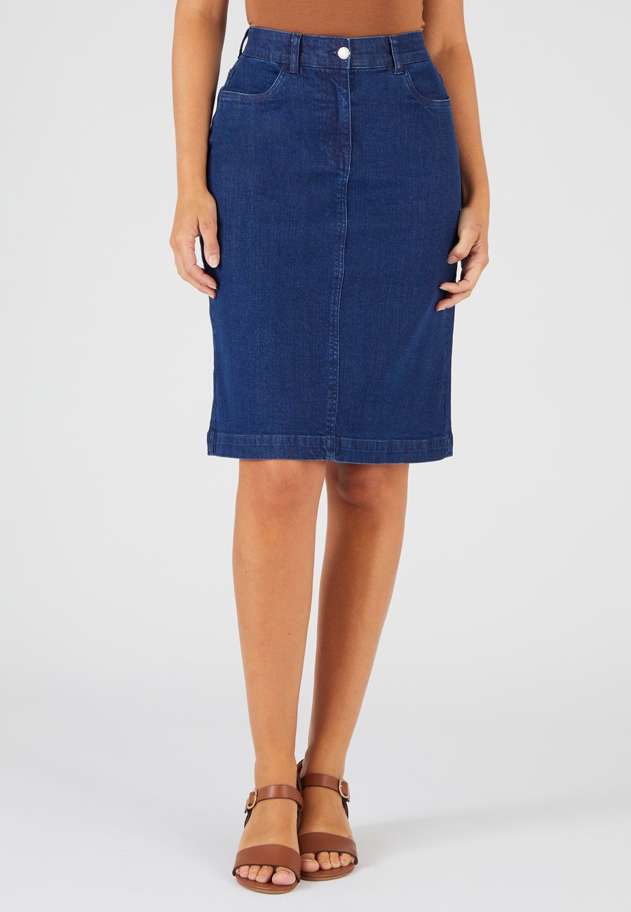 

Юбка Damart Denim skirt, Dark Denim/Blue