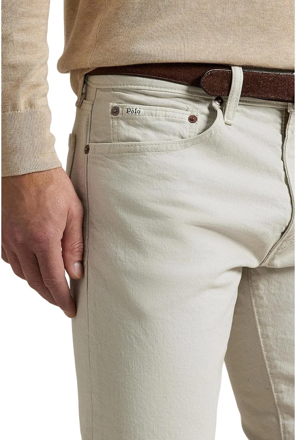 Джинсы POLO RALPH LAUREN, Hudson Classic Stone Stretch — фото 3