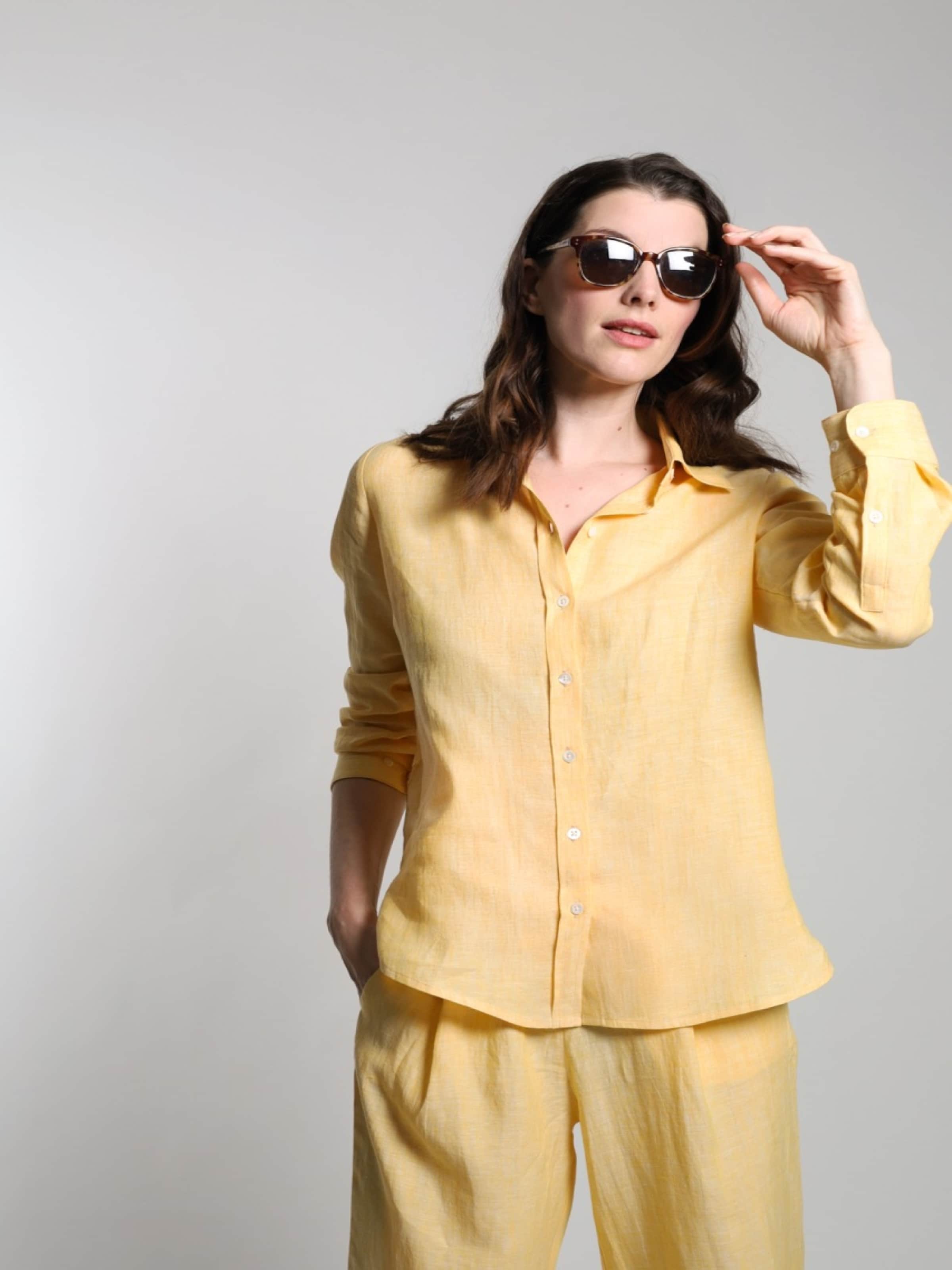 

WEARABLE STORIES Блузка 'Paula' в желтом цвете