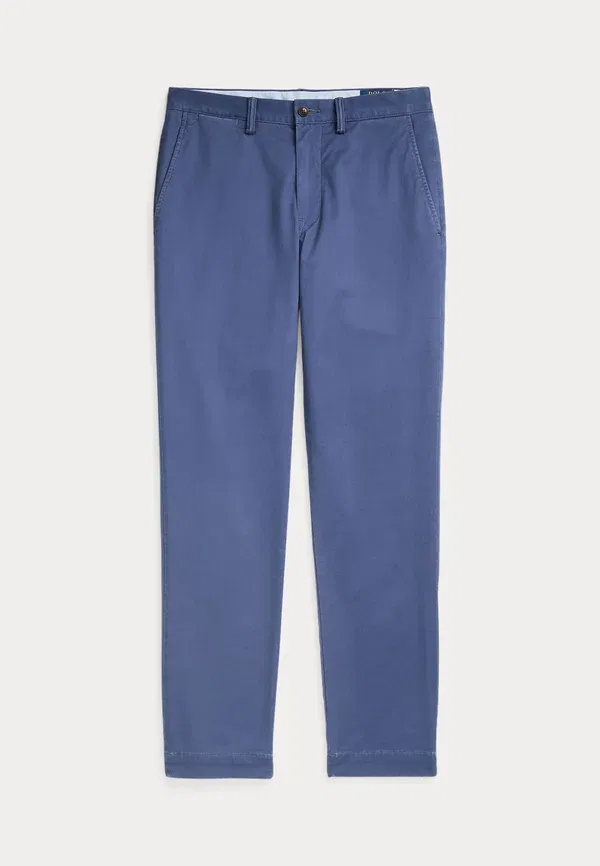 Брюки чинос Bedford stretch slim fit Polo Ralph Lauren, светло-синий — фото 4