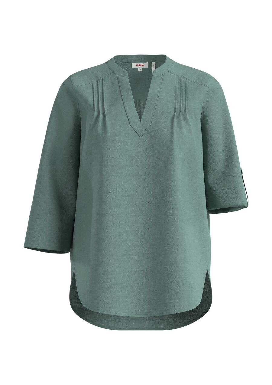 

Блузка с коротким рукавом s.Oliver Blouse, изумрудный