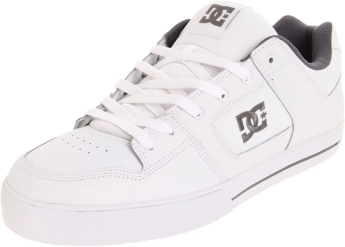 Кроссовки для скейтбординга DC Shoes Pure, белый/серый