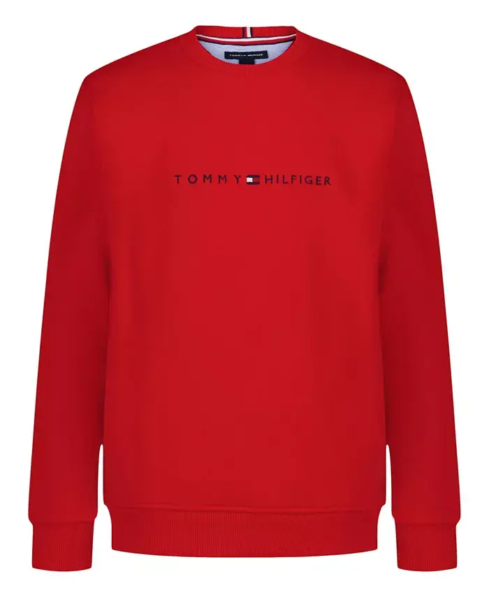 

Мальчиковый свитшот с круглой горловиной размер 2T-7 Tommy Hilfiger, красный