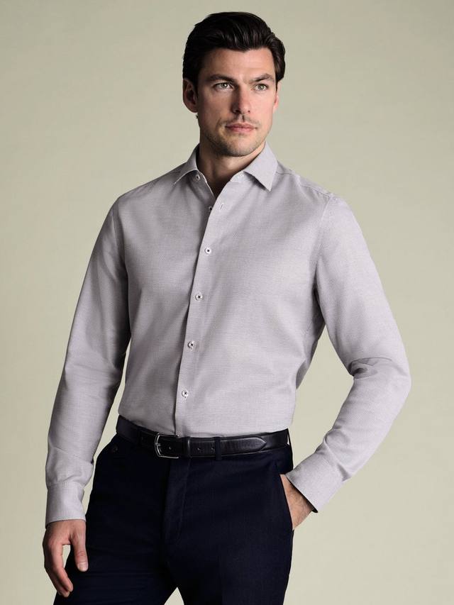 

Толстовка из хлопка средней плотности с длинными рукавами Charles Tyrwhitt, Dark Blue