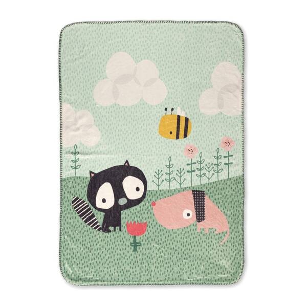 

Одеяло лучших друзей Moshi Moshi Kids, мультколор