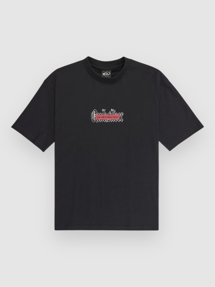 Футболка Quiksilver Mercury Double Up Kids T-Shirt, black — фото 3