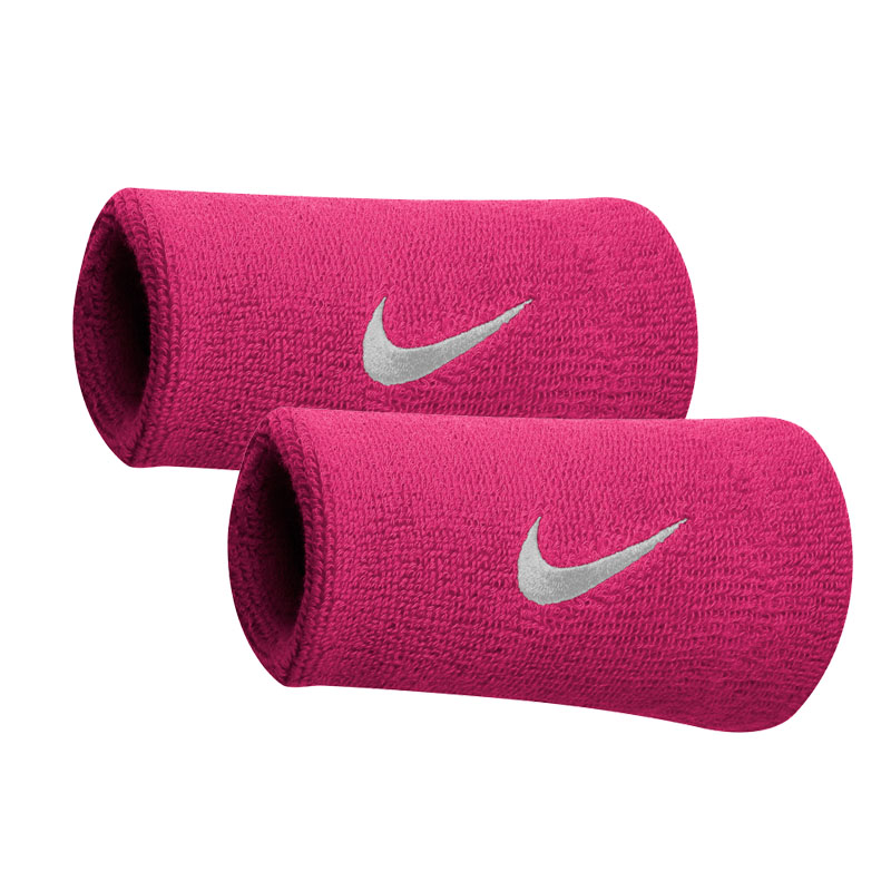 

Nike Спортивный длинный напульсник дышащий защитный черно-белый Swoosh Sports