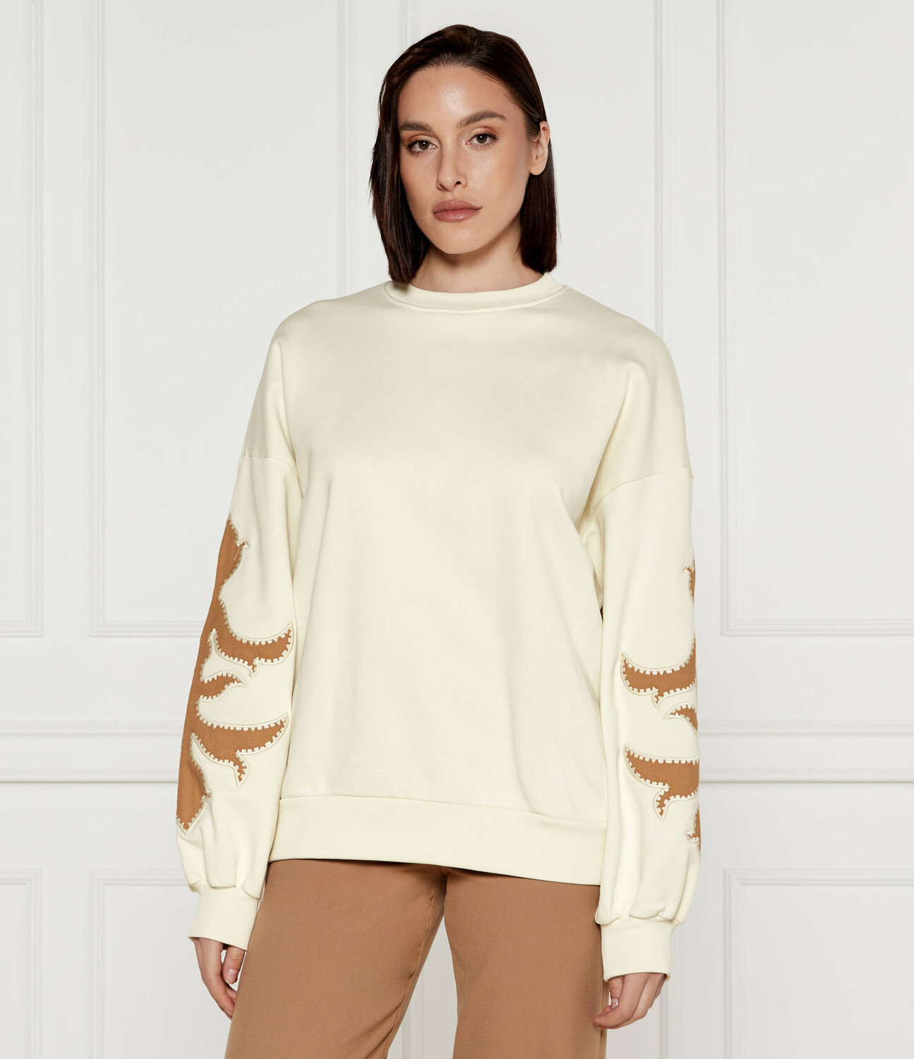

Толстовка AKEP Loose fit, бежевый