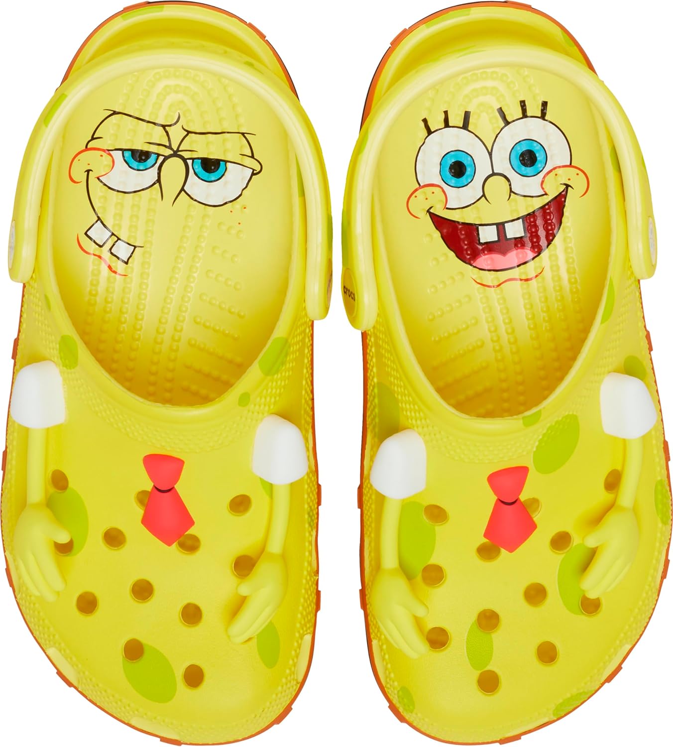 Сабо для взрослых унисекс SpongeBob SquarePants Классические сабо Crocs, 14 Women/12 Men Spongebob Banana — фото 4