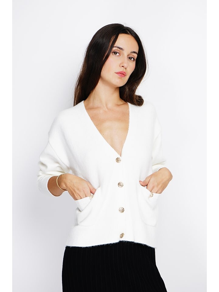 

Кардиган ASSUILI Kaschmir-Cardigan, белый
