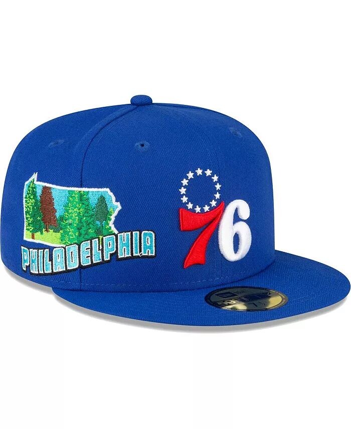 

Мужская шляпа Royal Philadelphia 76ers Stateview 59FIFTY Fitted New Era