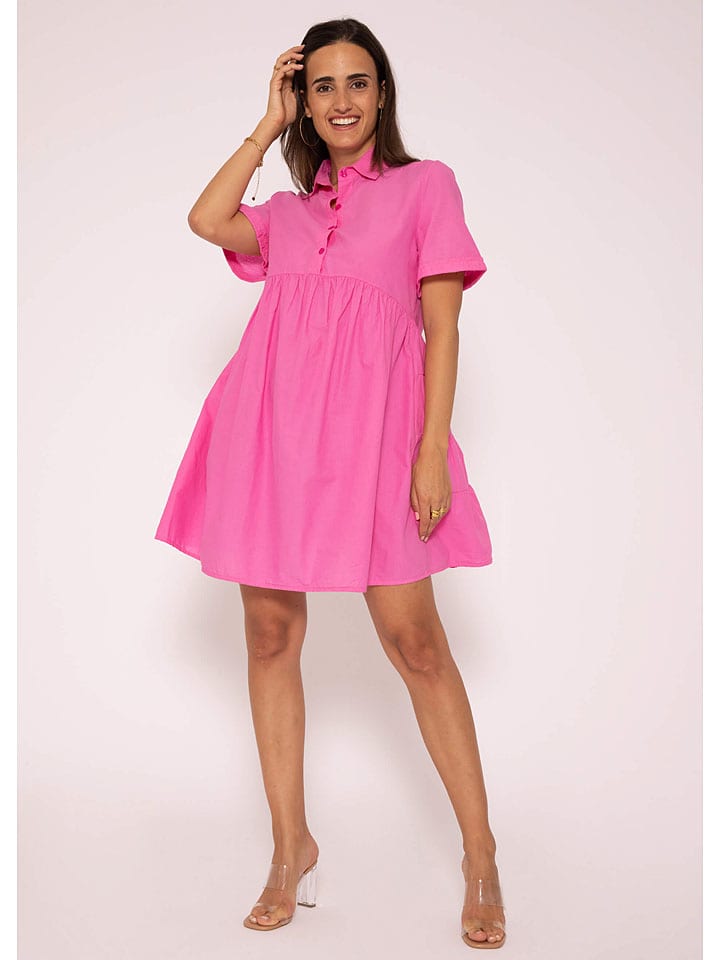 

Короткое платье SASSYCLASSY, розовый