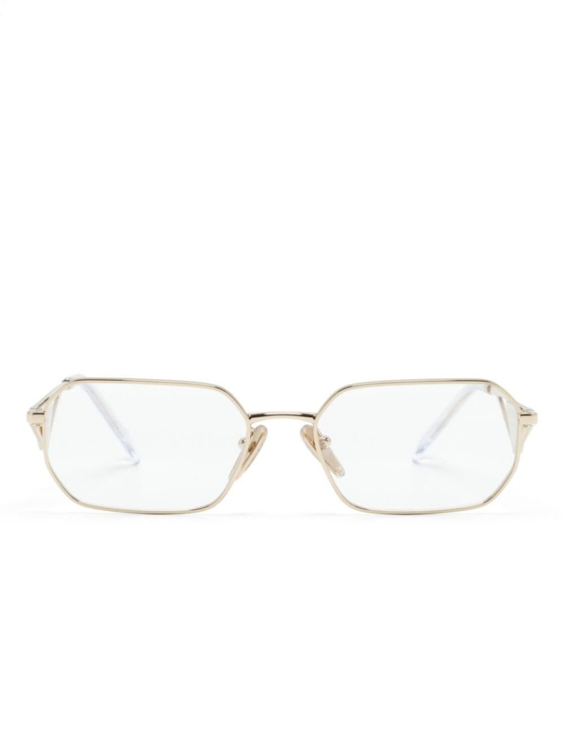 

Prada Eyewear очки в геометричной оправе, золотой