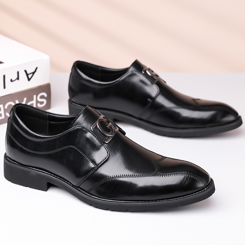 EGCHI Мужские повседневные кроссовки Low Top черные, цвет Black — фото 4