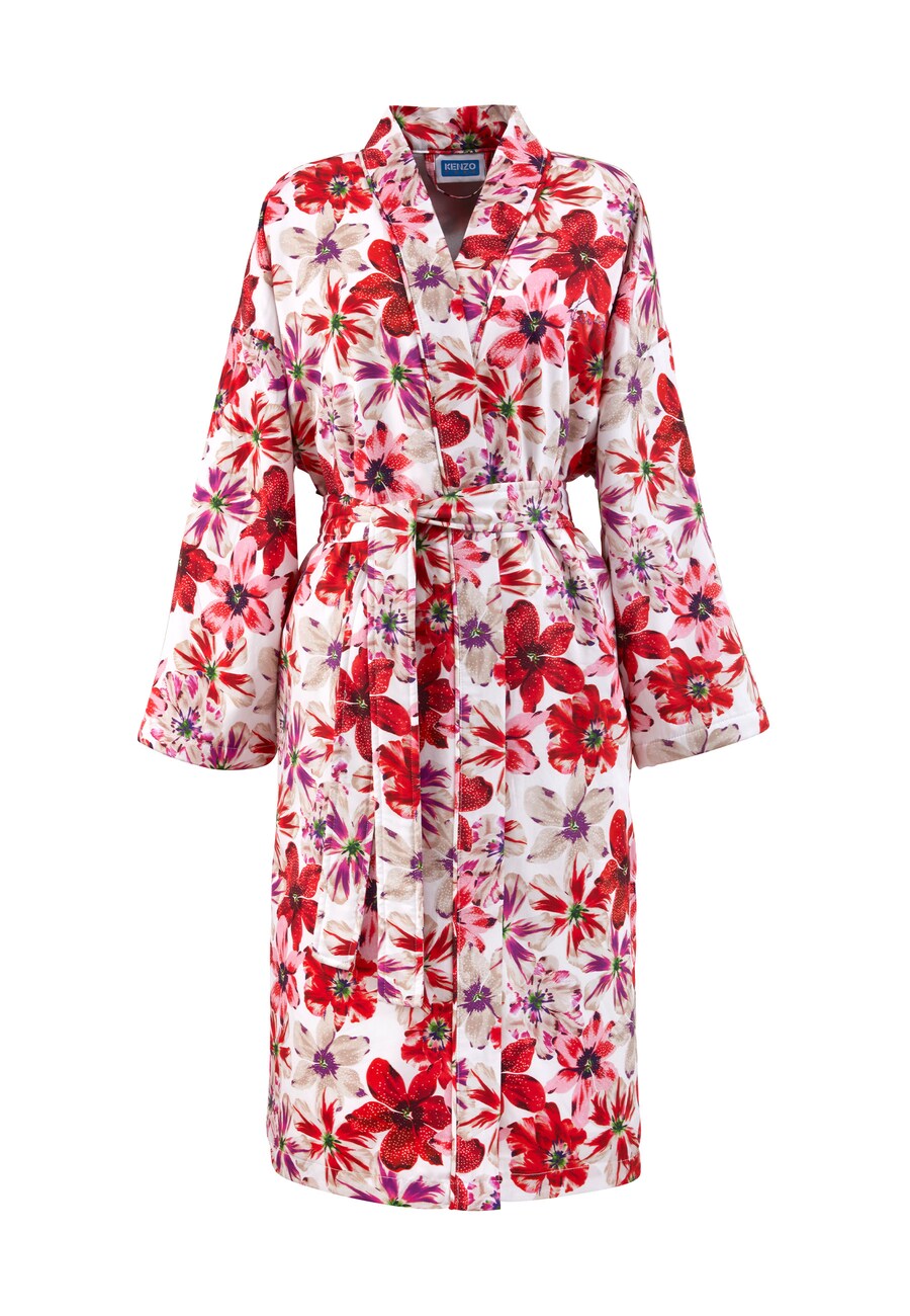 

Длинный халат Kenzo Home Kfleur, коричневый