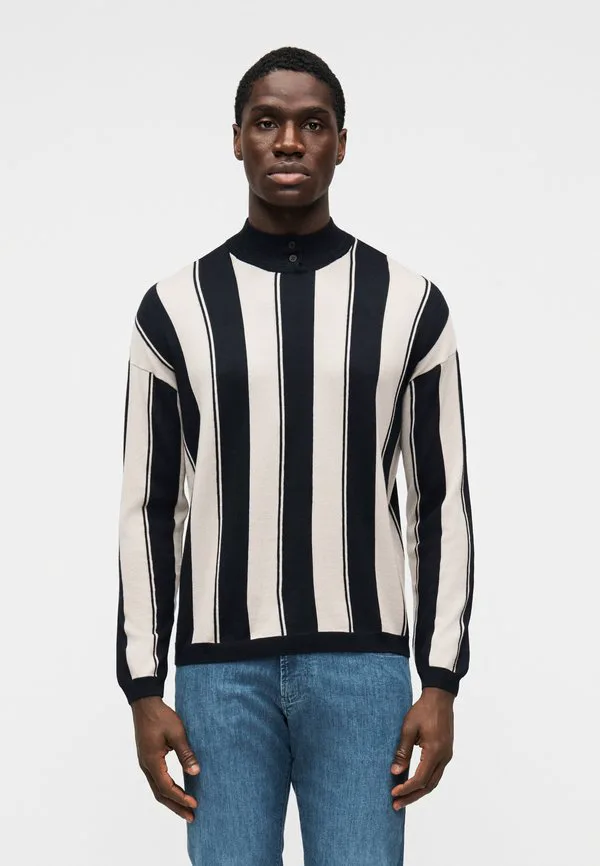 Джемпер Emporio Armani, Navy/Light Beige