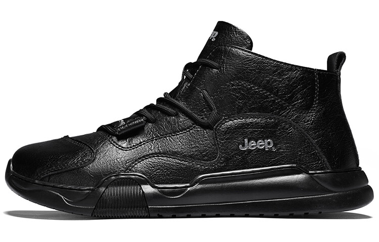 

Кроссовки Jeep Lifestyle Shoes Men Mid-top Black, черный