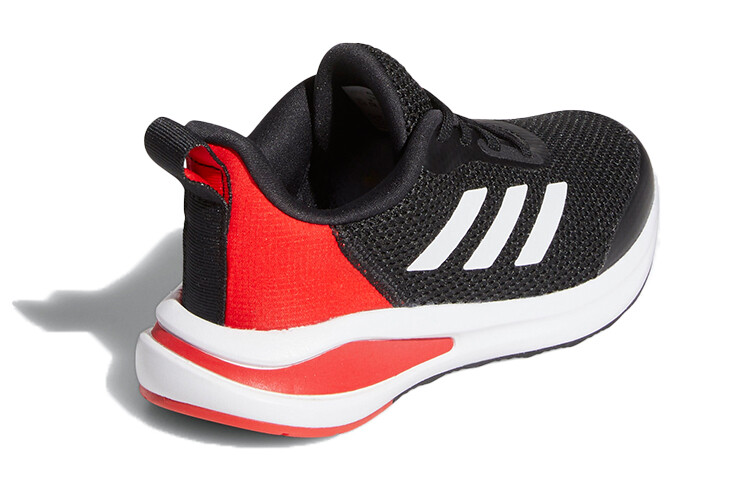 Fortarun Kids Кроссовки детские низкие черные/белые/красные Adidas — фото 4