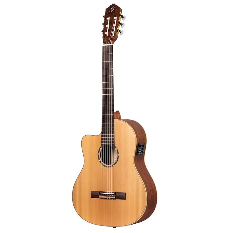 

Акустическая гитара Ortega Family Series Pro RCE131 Acoustic-Electric Left-Handed Classical Guitar, 52mm Nut