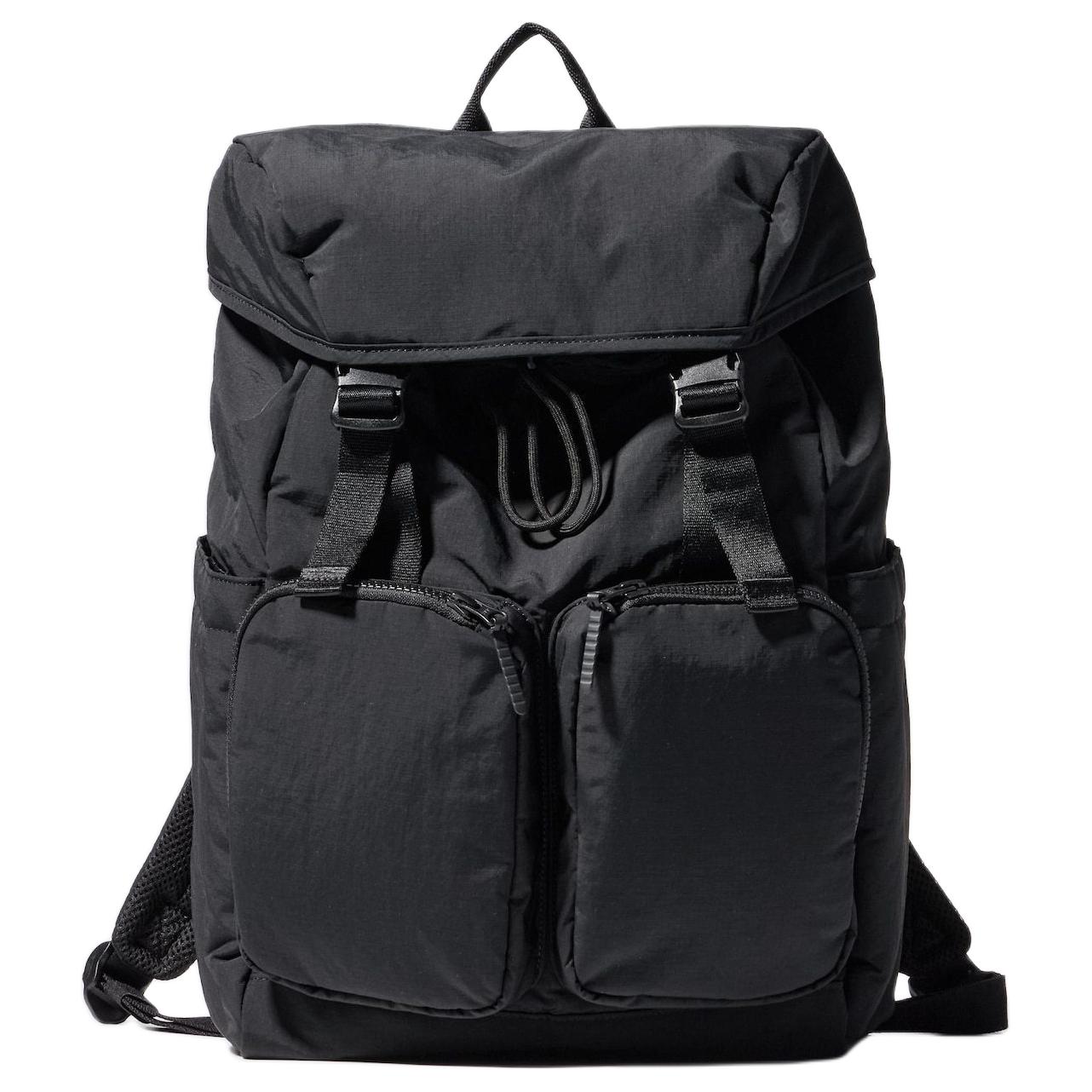 

UNIQLO Нейлоновый рюкзак унисекс черный, Black