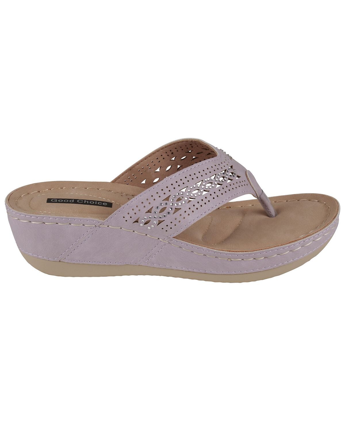 Женские босоножки на танкетке Bari Thong GC Shoes — фото 2