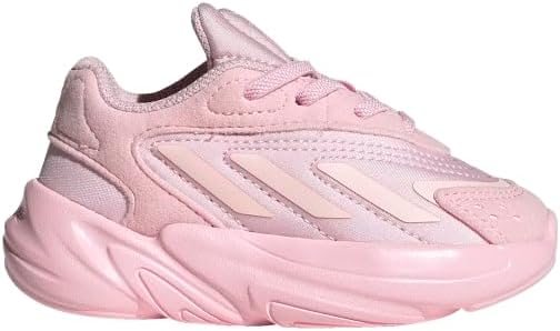 Кроссовки Adidas Ozelia для детей и взрослых, розовый/черный — фото 2
