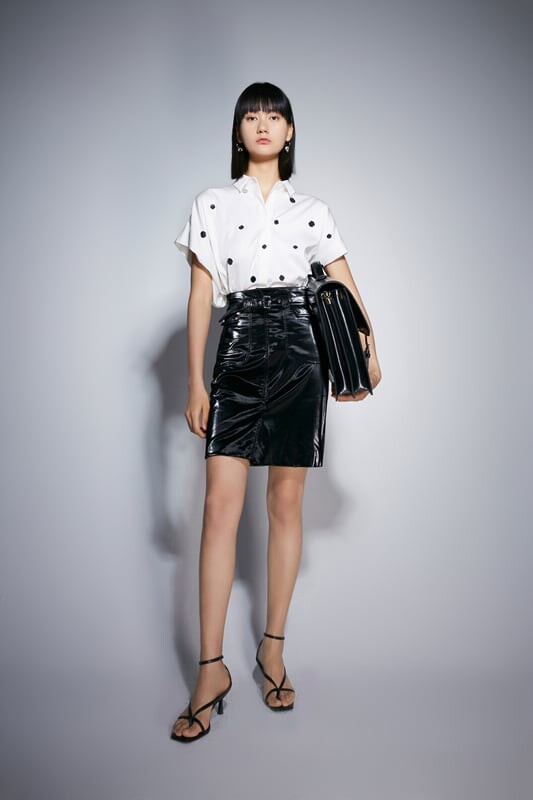 

Юбка-Карандаш с завышенной талией Lily Apparel, черный