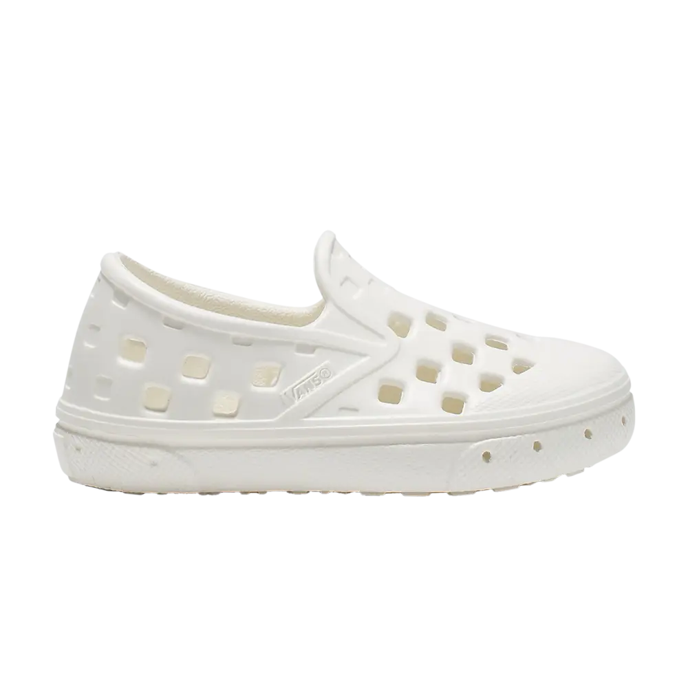 

Ботинки Trek Slip-On Toddler Vans, белый