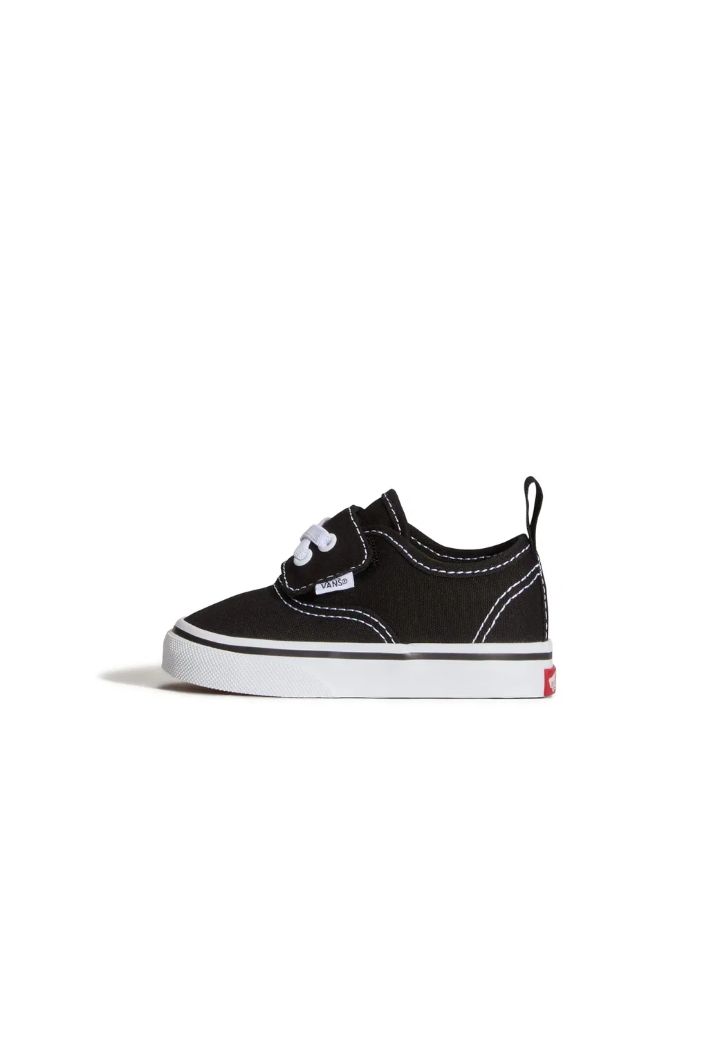 Туфли на плоской подошве 'Authentic Elastic Hook And Loop' Vans, Black