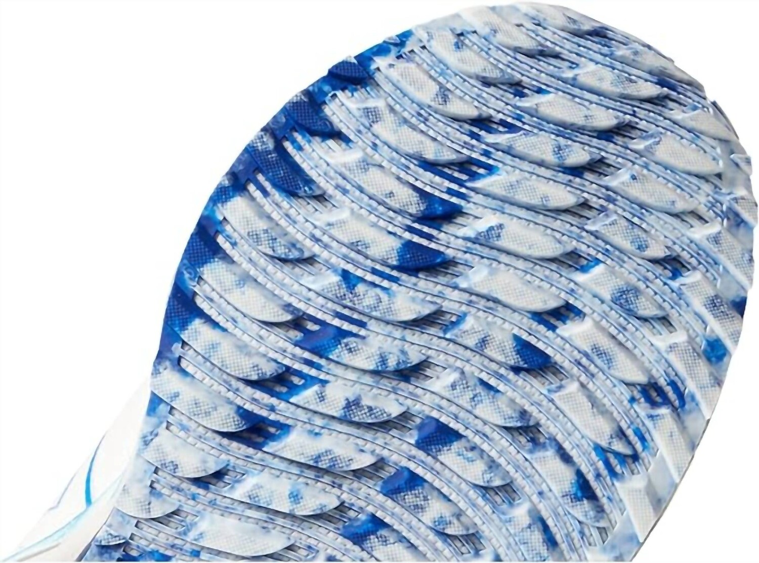 Женские кроссовки Wave Neo Wind неокрашенного белого цвета и синего цвета Mizuno — фото 3