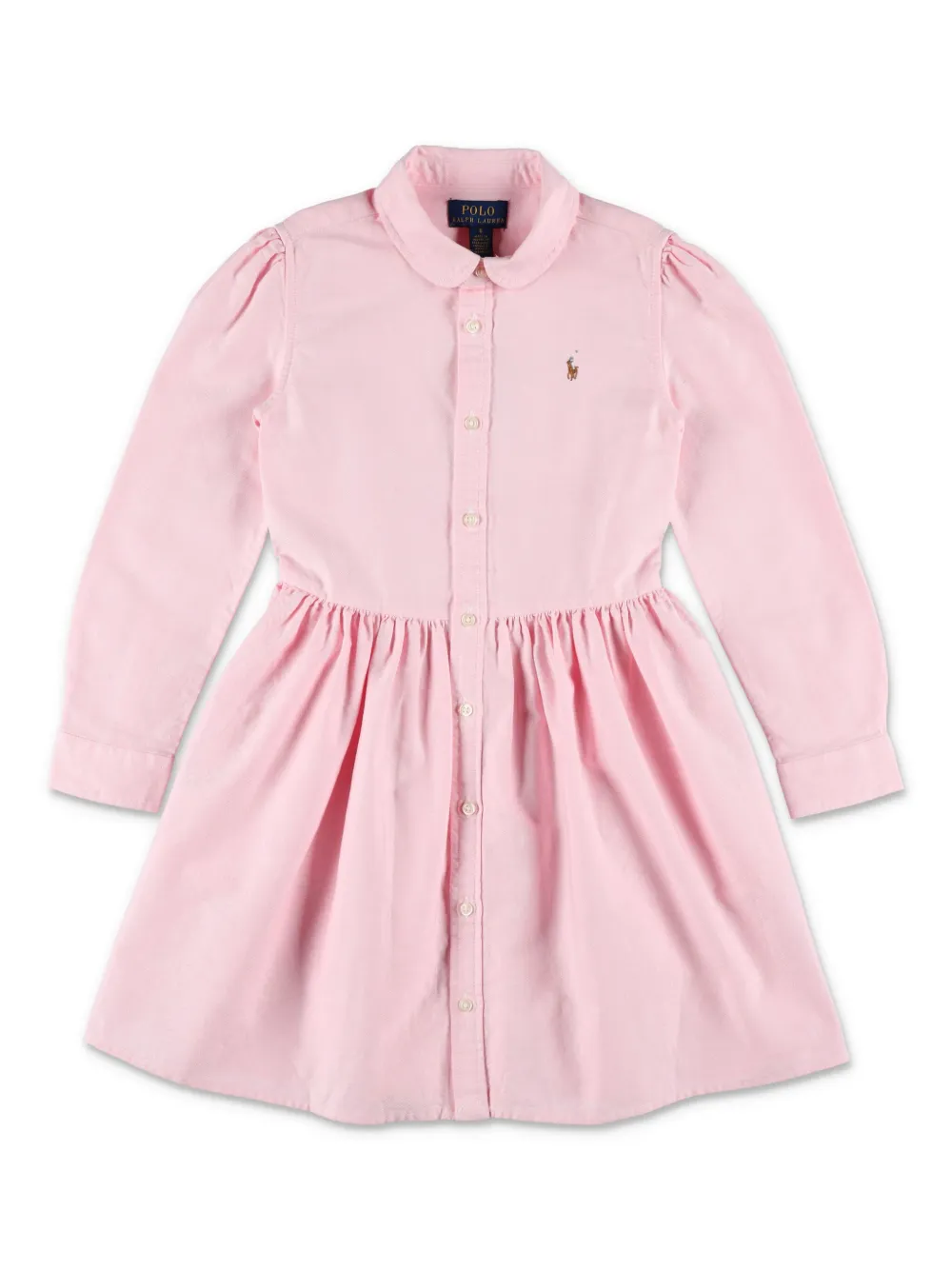 

Платье-рубашка Polo Pony POLO RALPH LAUREN KIDS, розовый
