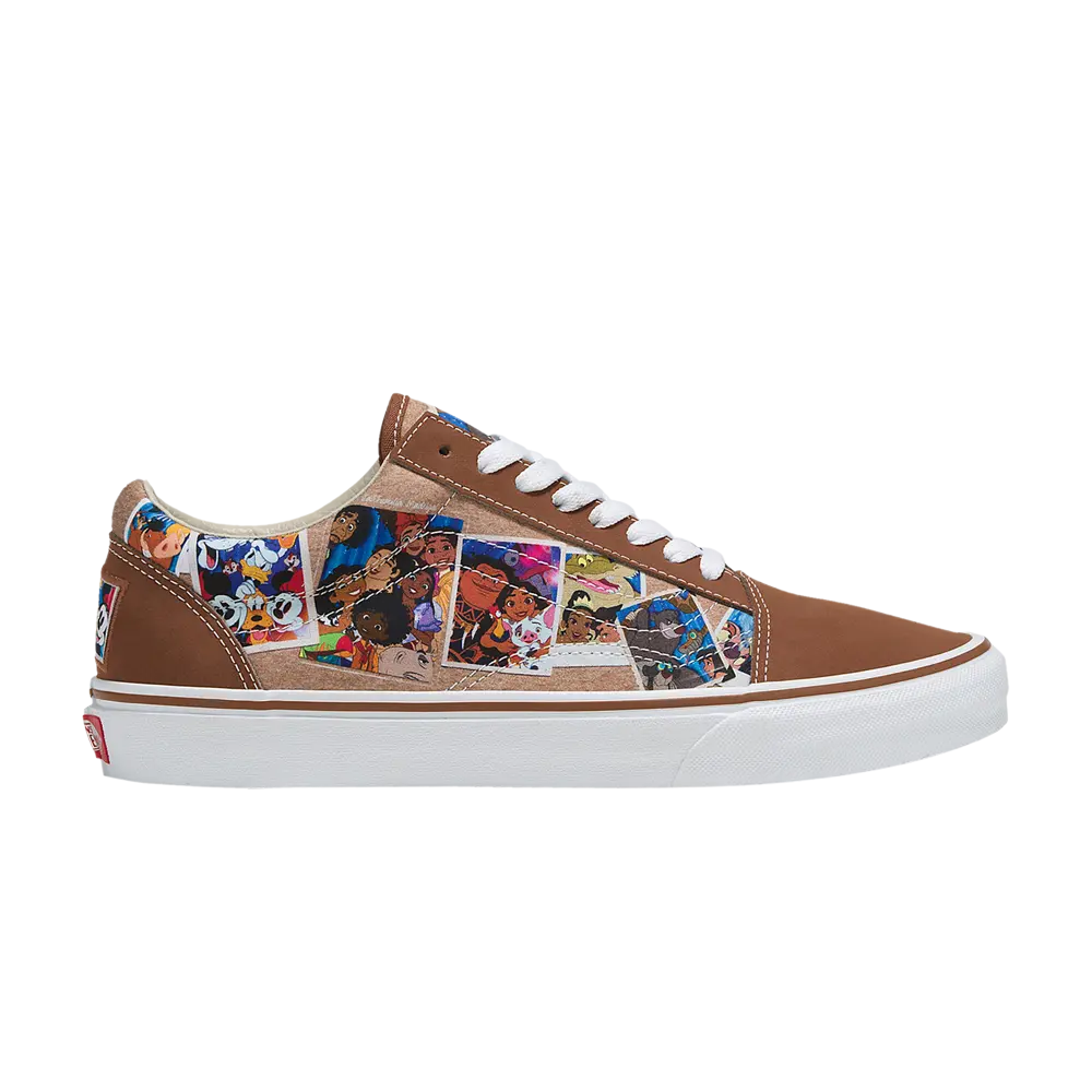 Ботинки Disney x Old Skool Vans, мультиколор