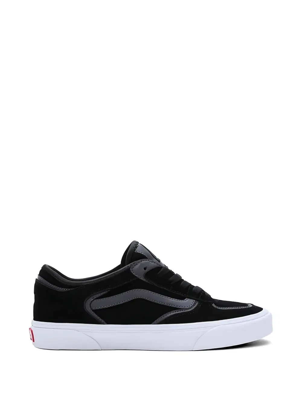 Классические кроссовки Rowley с вставками и шнуровкой Vans, черный