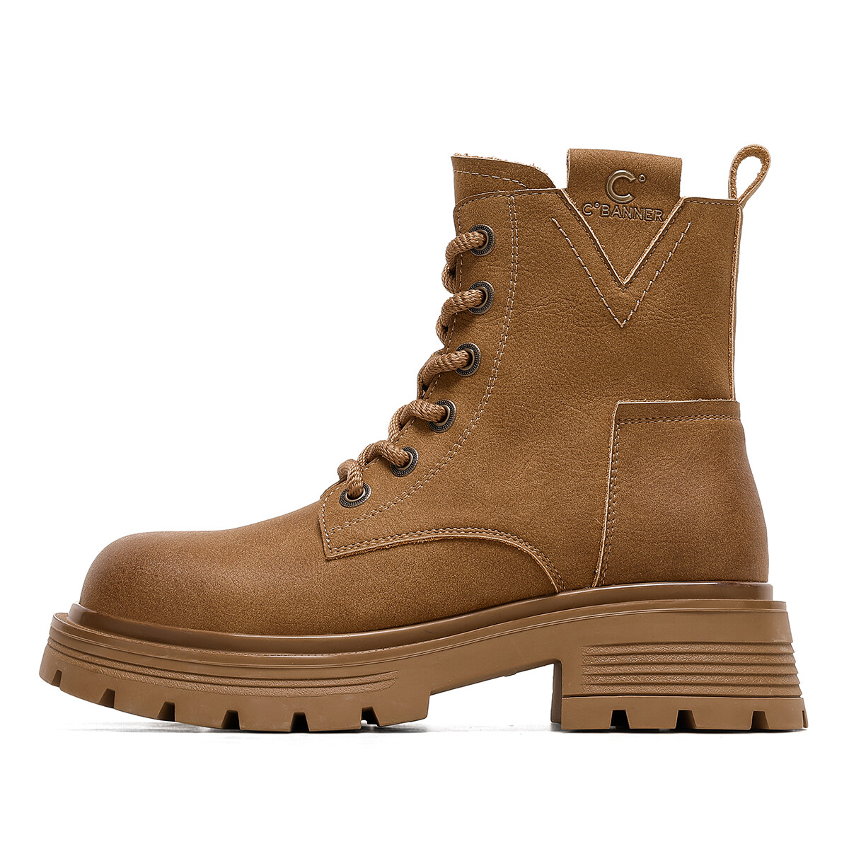 Ботинки Martin Boot женские C°Banner, цвет Yellow Brown