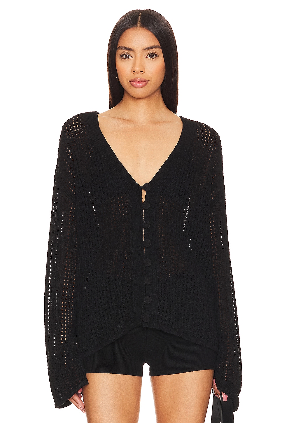 

Кардиган из сетки x revolve salene House Of Harlow 1960, черный
