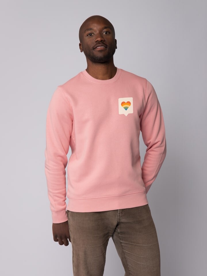 

Толстовка wat Apparel Von Herzen, цвет canyon pink