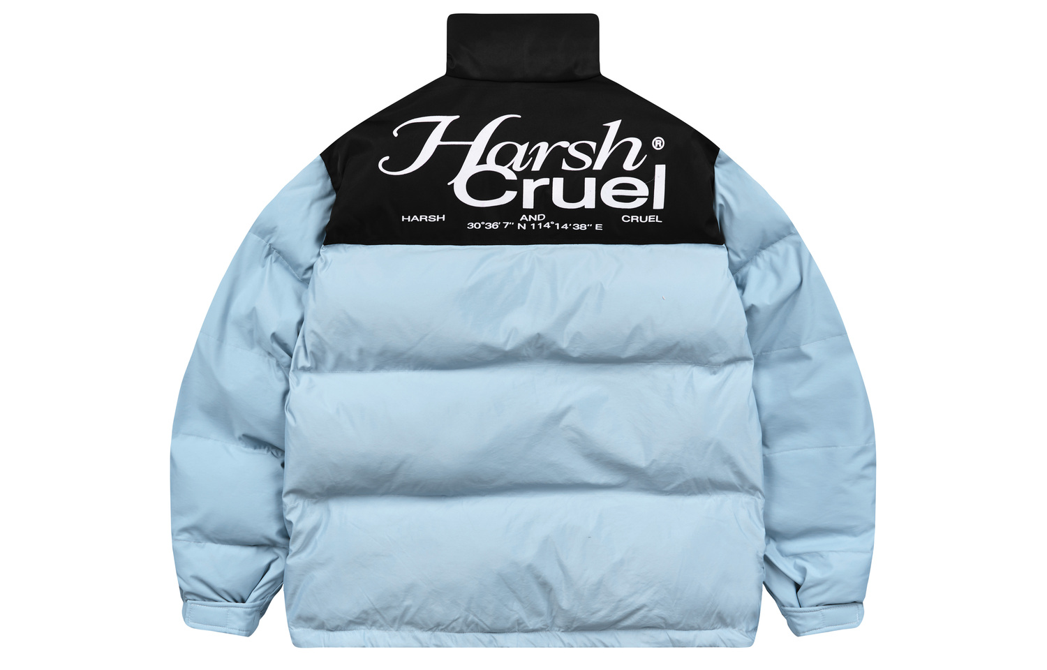 

HARSH AND CRUEL Пуховик Unisex, Haze Blue