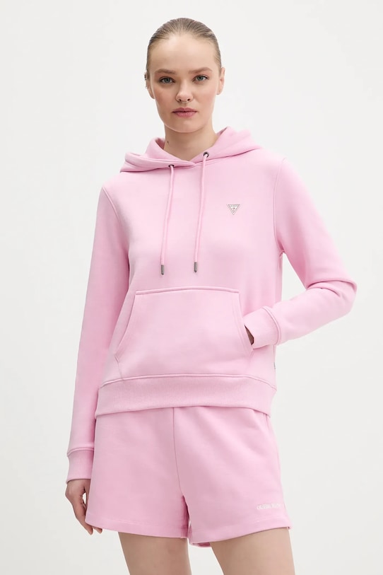 

Толстовка Guess Jeans, розовый