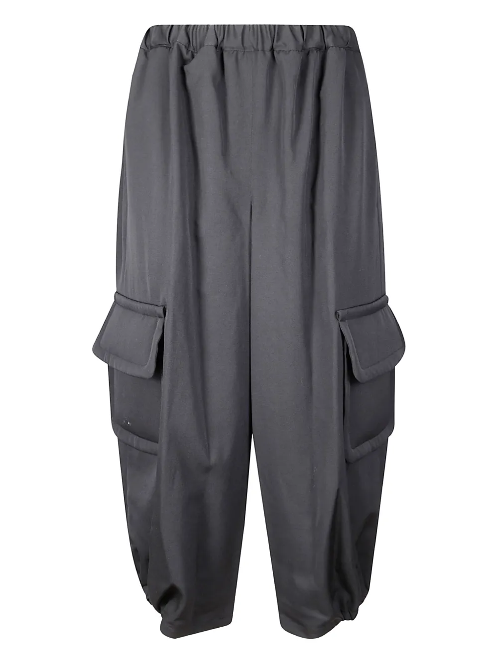 

Брюки с манжетами на лодыжках COMME DES GARCONS, черный