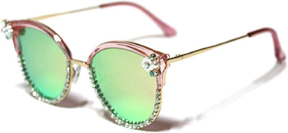 

Солнцезащитные очки «кошачий глаз» с бриллиантами, модные, с кристаллами и стразами, в винтажной оправе, ретро, ​​для женщин, защита от ультрафиолета UV400, модель 3089 Melrose, C5