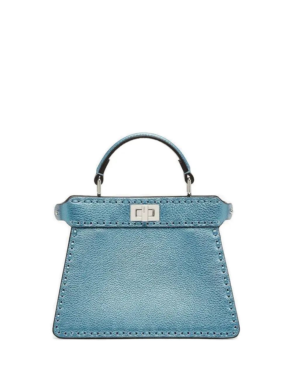 

Маленькая сумка-тоут Peekaboo ISeeU FENDI, синий