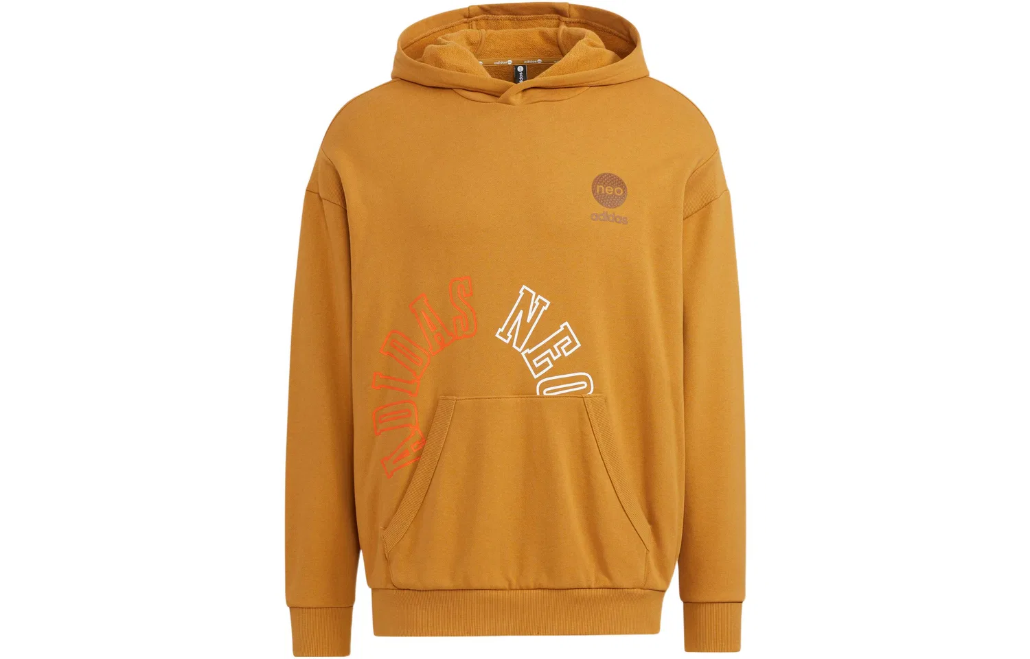 Свитшот с капюшоном Yellow Adidas Neo