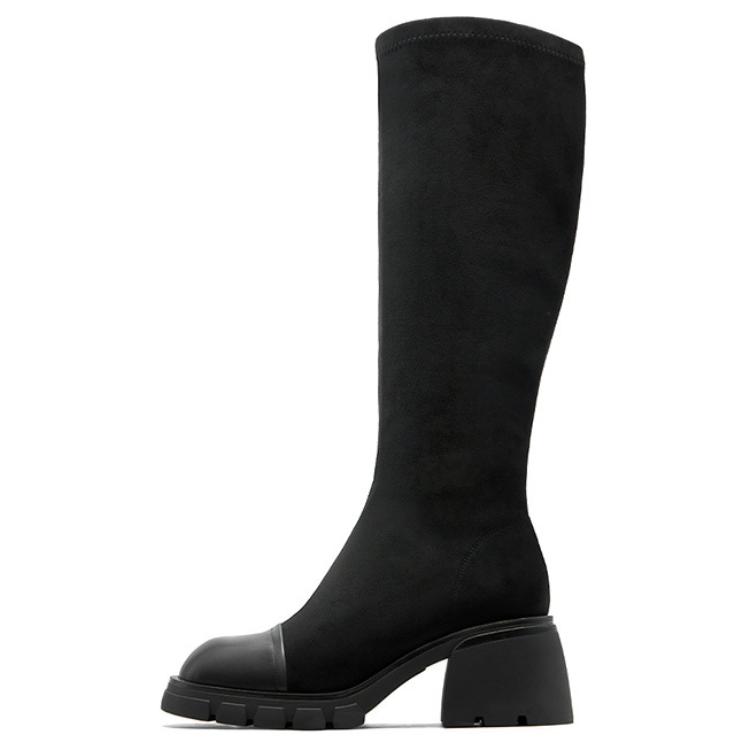 NINE WEST Женские высокие сапоги 6,5 см — хаки кофе, цвет Khaki Coffee — фото 3