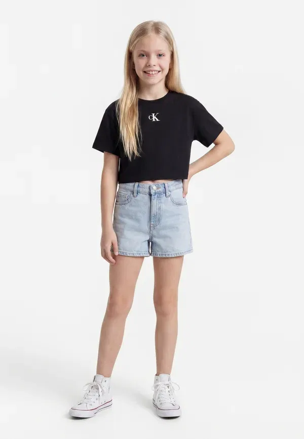 Футболка Calvin Klein Jeans Logo boxy basic t-shirt, черный