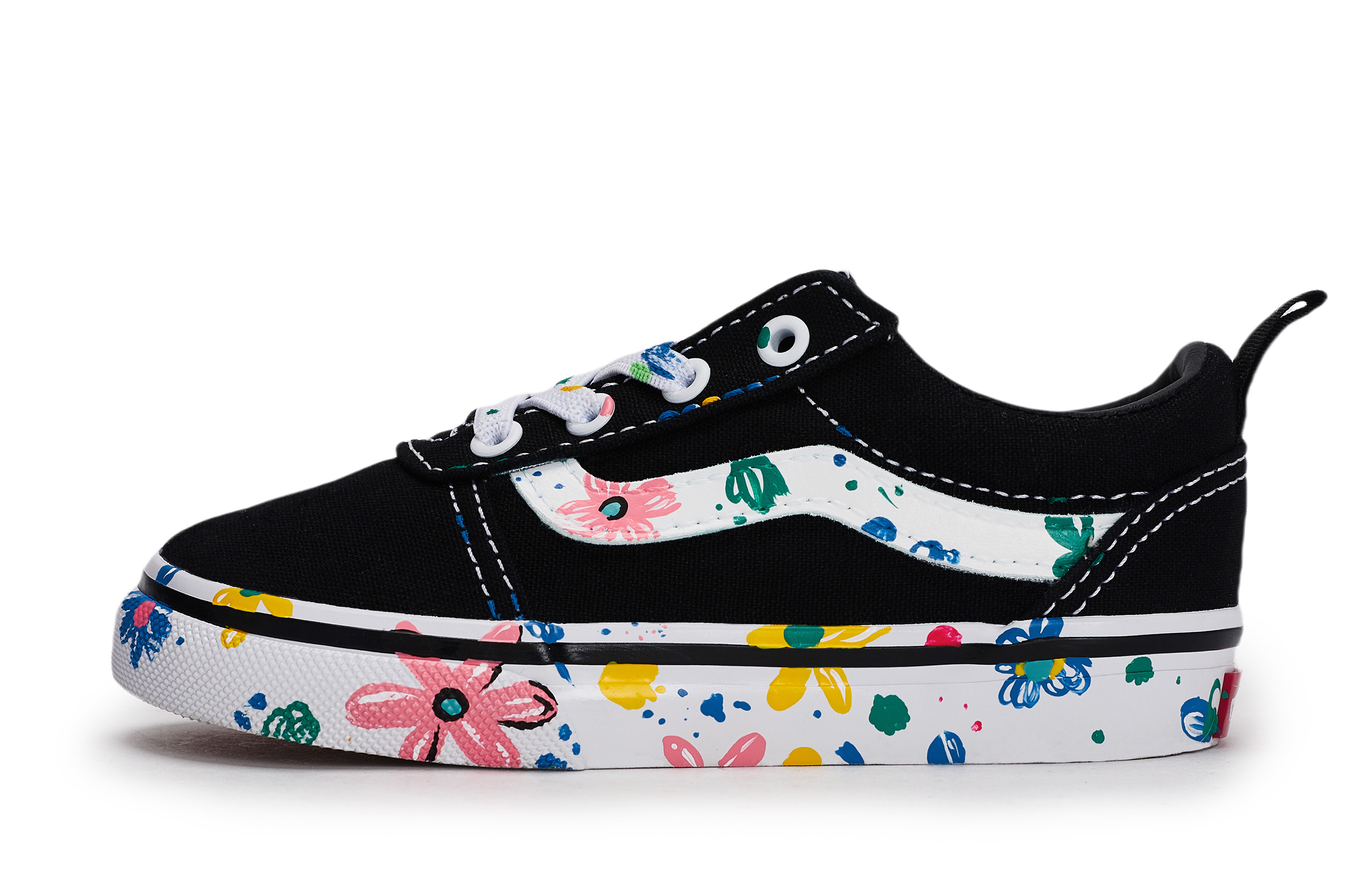 

Детские туфли-слипоны для малышей Vans, черный/белый/розовый/зеленый/желтый