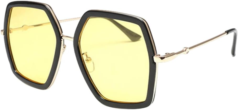 

Модные большие квадратные солнцезащитные очки для женщин и мужчин, винтажные, в крупной оправе, ретро, ​​роскошные солнцезащитные очки, трендовые очки с защитой от УФ-излучения UV400 generic, C1-34334