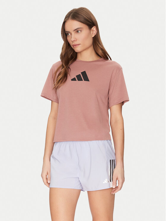 

Техническая футболка стандартный крой Train Essentials Big Logo Performance JM0629 Adidas, розовый