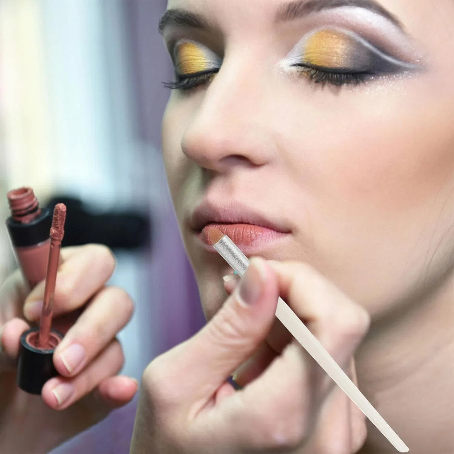 Набор кистей для губ Beaupretty 3 шт
