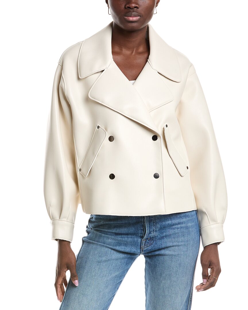 

Короткий тренчкот Kenneth Cole, белый