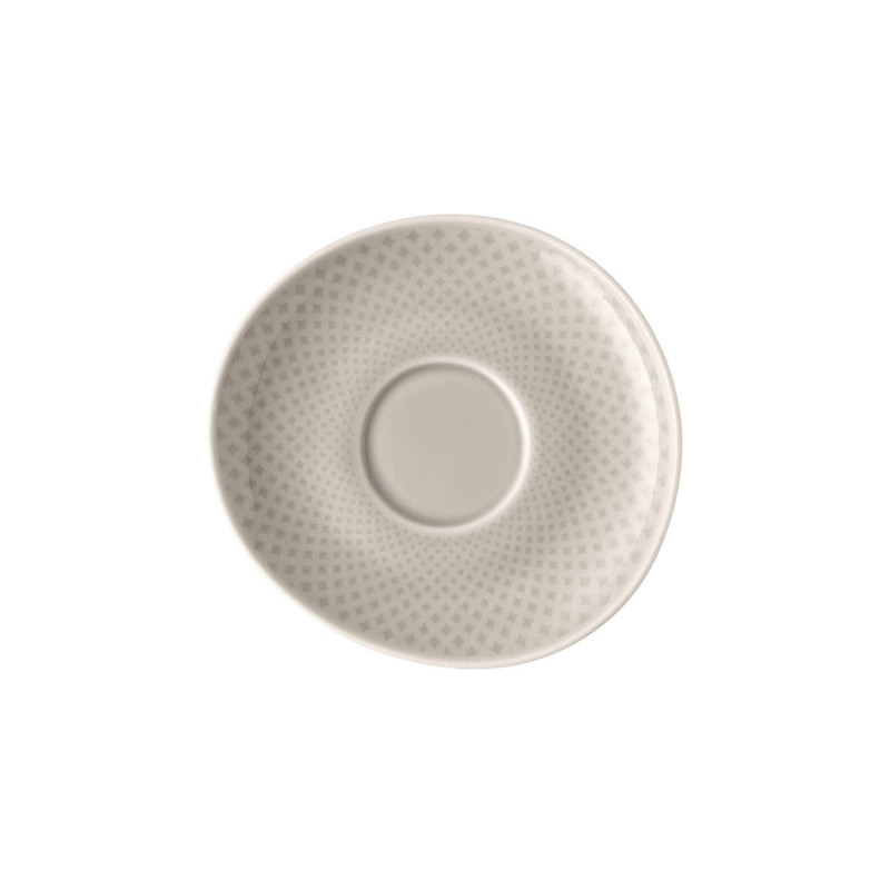 

Junto Soft Shell - Фарфоровое блюдце для эспрессо 11 см Rosenthal, серый